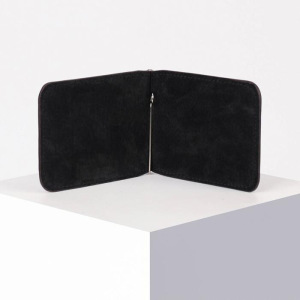 Зажим для купюр на магните, отдел для монет, цвет коричневый Зажим для купюр на магните, отдел для монет, цвет коричневый