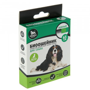 Биоошейник антипаразитарный &quot;Пижон Premium&quot; для собак, зелёный, 65 см