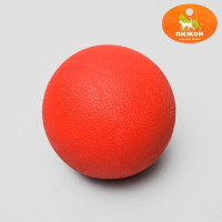 Игрушка "Цельнолитой шар" большой, 8 см, каучук