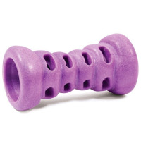 Игрушка для собак Triol AROMA "Кость полая", TPR, аромат винограда, 12,6 см, фиолетовая