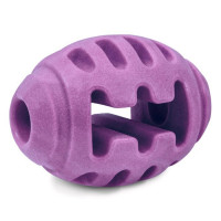 Игрушка для собак Triol AROMA "Мяч для регби", TPR, аромат винограда, 8 см, фиолетовая