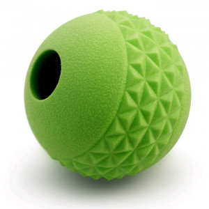 Игрушка для собак Triol AROMA &quot;Мяч&quot;, TPR, аромат яблока, 6,4 см, зелёная