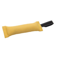 Игрушка-кусалка из шланга, 25 х 6 см, желтая