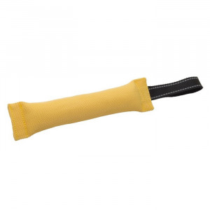 Игрушка-кусалка из шланга, 28 х 8 см, желтая