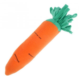 Игрушка &quot;Морковка &quot;с пищиком и бутылкой, 29 см