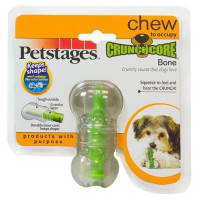 Игрушка Petstages "Хрустящая косточка" для собак, резиновая, очень маленькая