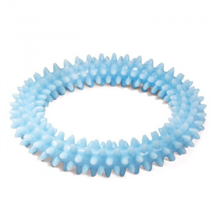 Игрушка Triol PUPPY для щенков из термопластичной резины &quot;Кольцо&quot;, 10.5 см, голубое