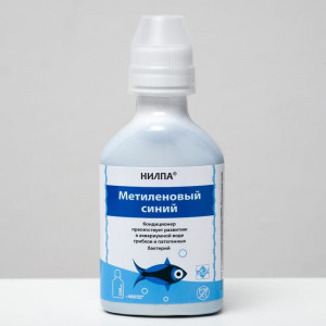 Кондиционер &quot;Метиленовый синий&quot;, препятствующий развитию в аквариумной воде грибков и патоге