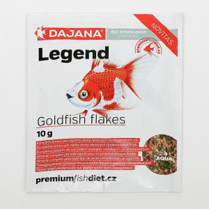 Корм Dajana Pet Gold flakes для золотых рыб, хлопья, 80 мл., 10 г