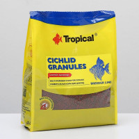 Корм для цихлид Cichlid Granules в виде меденно тонущих гранул, 1 кг