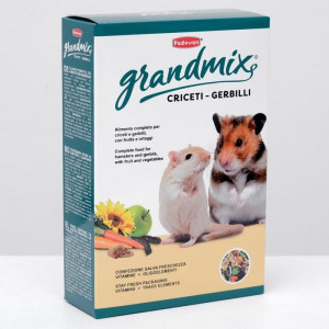 Корм Padovan GRANDMIX Criceti для хомяков и мышей, комплексн./основн., 1 кг