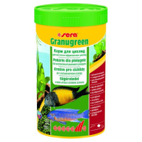 Корм Sera Granugreen для растительноядных цихлид, 250 мл, 135 г