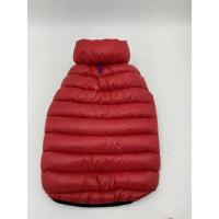 Куртка для собак двухсторонняя с воротником, XS25 (ДС 24, ОШ 29, ОГ 37), красная/синяя