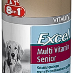 Мультивитамины 8in1 Excel для пожилых собак, 70 таб