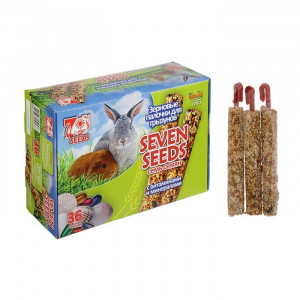 Набор &quot;Seven Seeds&quot; палочки для грызунов, витамины и минералы, короб, 36 шт, 824 г