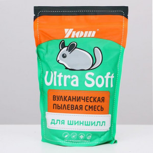 Наполнитель для шиншилл Уют &quot;Вулканическая пыль&quot; Ultra Soft, 0,73 л