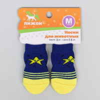 Носки нескользящие "Звезда", M (3/4 * 7 см), набор 4 шт