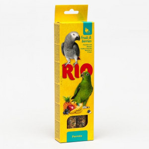 Палочки RIO для попугаев с фруктами и ягодами, 2 х 90 г