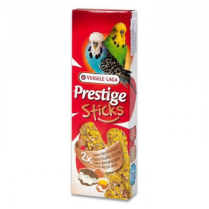 Палочки VERSELE-LAGA Prestige для волнистых попугаев, яйцо/ракушечник, 2х30 г