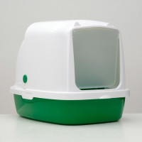 Туалет закрытый «Айша», 53 × 39 × 40 см, зеленый