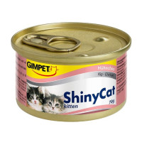 Влажный корм Gimpet Shiny Cat Kitten для кошек, с цыпленком, 70 г