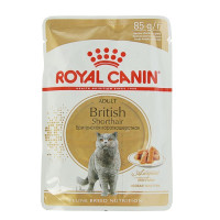 Влажный корм RC для британских кошек, соус, пауч, 85 г