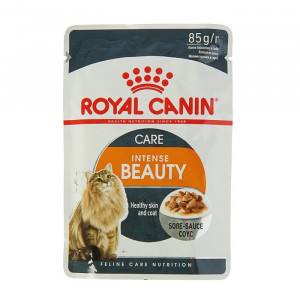 Влажный корм RC Intense Beauty для кошек, для кожи и шерсти, в соусе, пауч, 85 г
