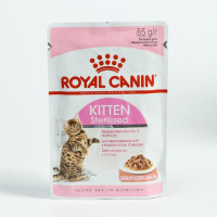 Влажный корм RC Kitten Sterilised, для стерилизованных котят, в соусе, 85 г